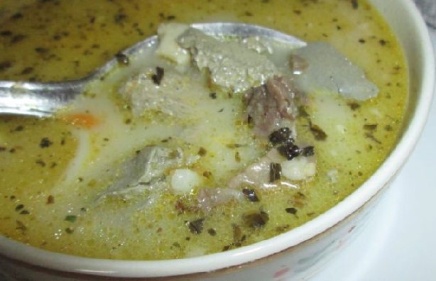 Lamb soup