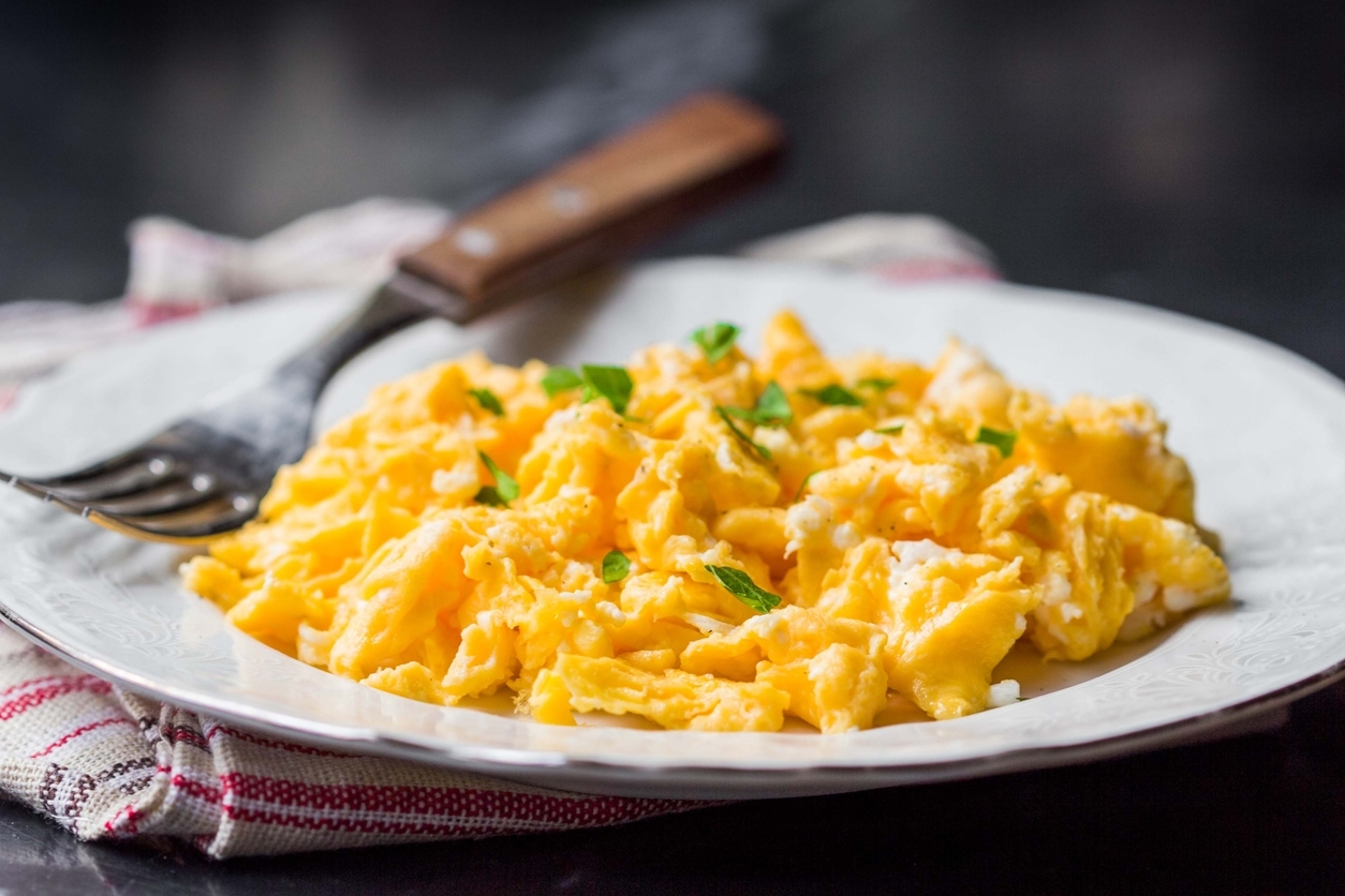 French scrambled eggs