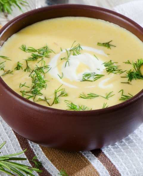 zelenchukova cream soup